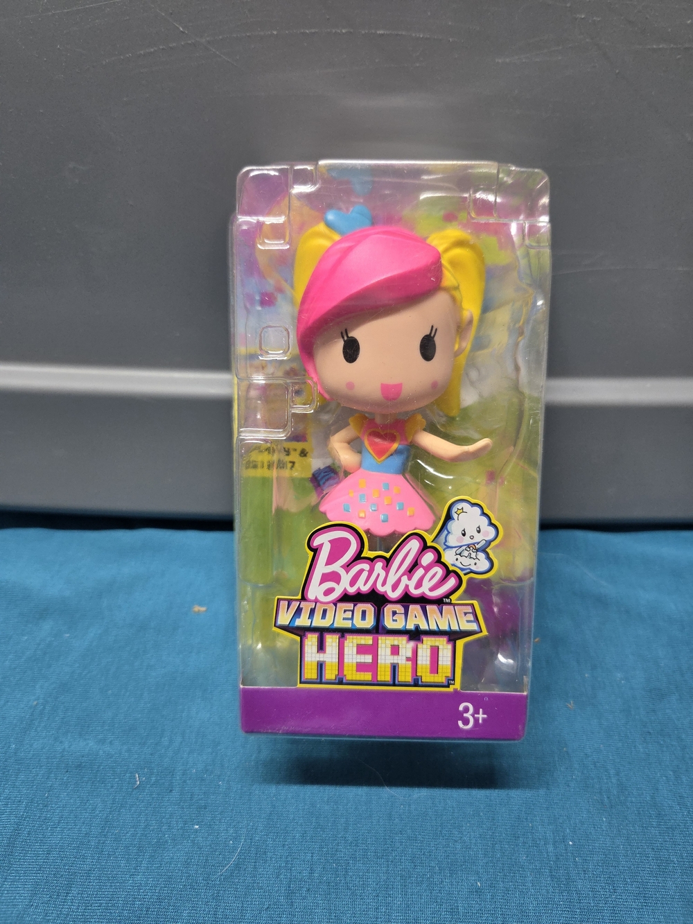 Mattel Barbie Video Game Hero Mini Doll in Pink and Yellow